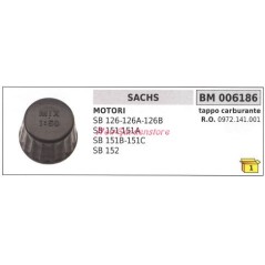 Kraftstofftankdeckel SACHS Rasenmähermotor SB 126 006186 | NewgardenParts.com