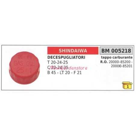 Kraftstoffeinfülldeckel SHINDAIWA Motor Freischneider T 20 24 25 005218 | NewgardenParts.com