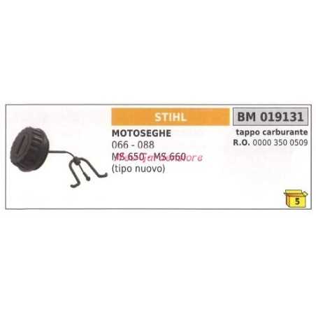 Fuel filler cap for STIHL chain saw engine 066 088 MS 650 660 019131 | NewgardenParts.com