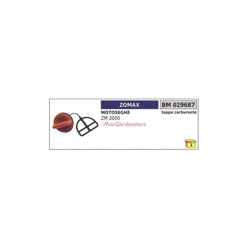 Fuel filler cap ZOMAX engine ZM 2000 chainsaw 029687