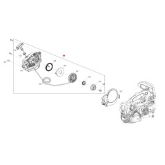 Arranque ORIGINAL BLUEBIRD sierra CSP 270T - CSP 270TC CSP270T-123