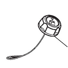 Petrol chain saw filler cap models ABR26J ABR32 322735152/1 STIGA
