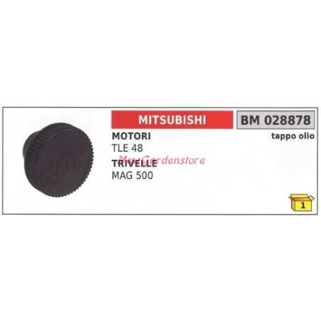 Oil filler cap engine MITSUBISHI brushcutter TLE 48 028878 | NewgardenParts.com