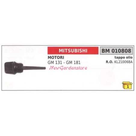 Bouchon de remplissage d'huile moteur MITSUBISHI walking tractor GM 130 181 010808 | NewgardenParts.com