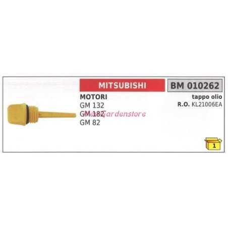 Bouchon de remplissage d'huile moteur MITSUBISHI motopompe GM 131 182 82 010262 | NewgardenParts.com