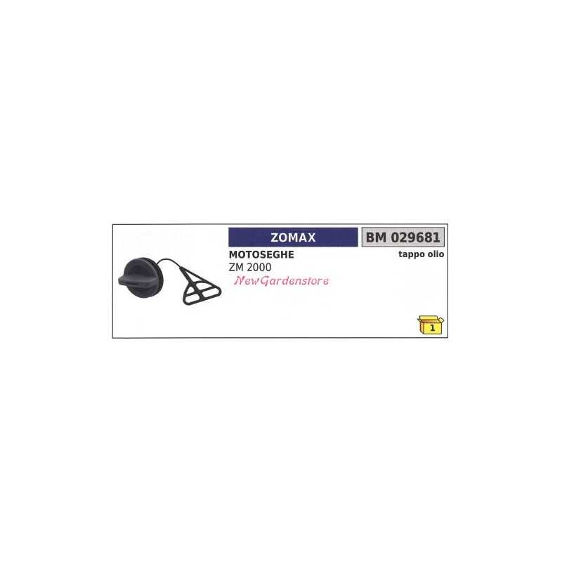 Tapón llenado aceite motor ZOMAX motosierra ZM 2000 029681