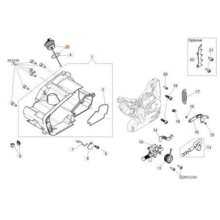 ORIGINAL OLEOMAC tank cap for chainsaw GST 250 - GST 360 50290109R | NewgardenParts.com