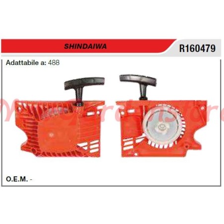 Avviamento SHINDAIWA motosega 488 R160479 | NewgardenParts.com