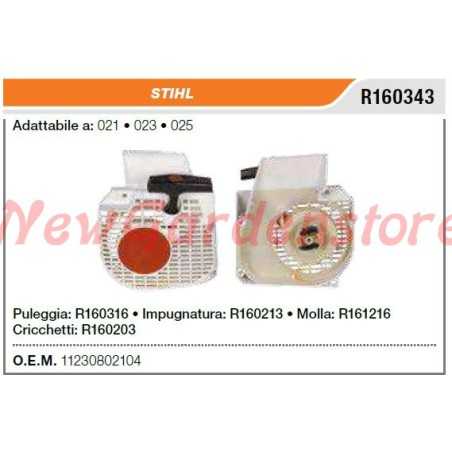 STIHL démarreur de tronçonneuse 021 023 025 R160343 | NewgardenParts.com