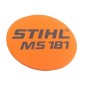 Placa cubierta cárter motosierra modelos MS181 ORIGINAL STIHL 11399671501