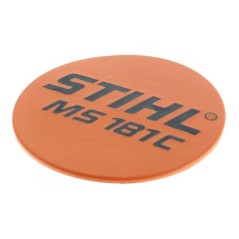 Typenschild Abdeckplatte Kettensägenmodelle MS181C ORIGINAL STIHL 11399671502 | NewgardenParts.com