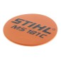 Typenschild Abdeckplatte Kettensägenmodelle MS181C ORIGINAL STIHL 11399671502