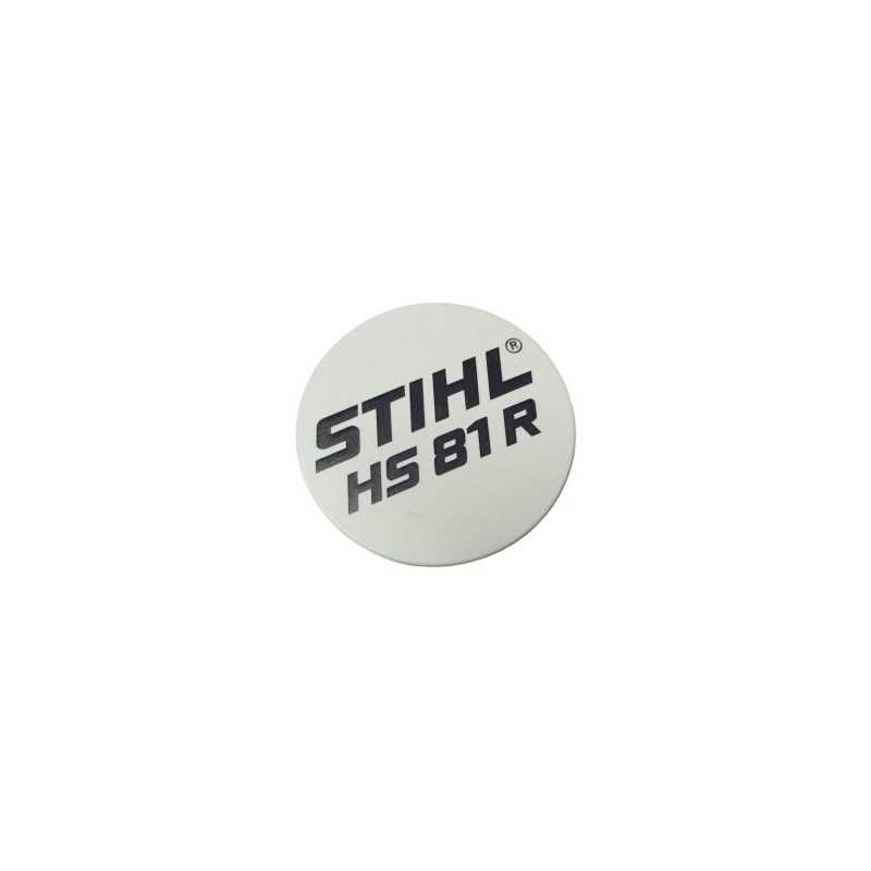 Placa de características del cortasetos HS81R ORIGINAL STIHL modelos 42379671500