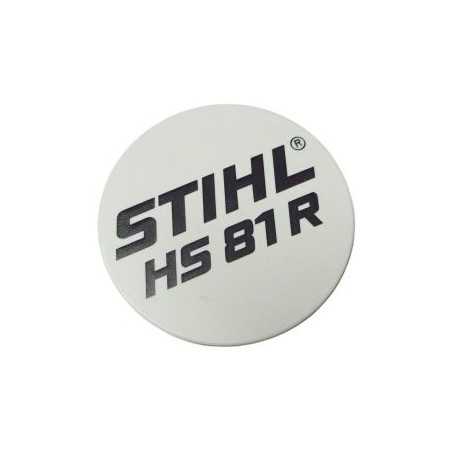 Heckenschere Typenschild HS81R ORIGINAL STIHL Modelle 42379671500 | NewgardenParts.com