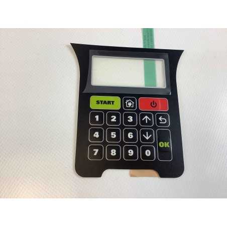 ORIGINAL WORX robot cortacésped WG790E.1 teclado de control con pegatina 3M