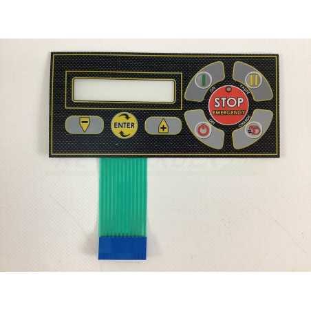 ORIGINAL AMBROGIO robot L200 keypad with biadesvo and connection flat | NewgardenParts.com