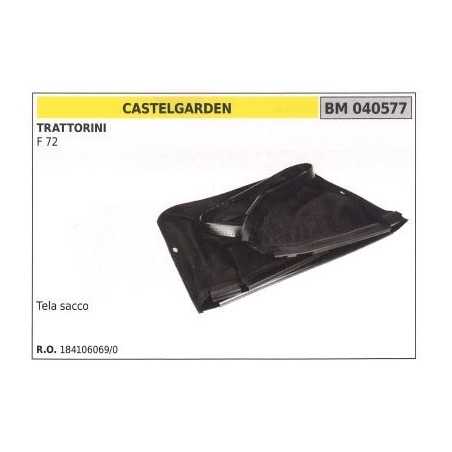 Canvas basket CASTELGARDEN lawn mower mower F 72 040577 | NewgardenParts.com