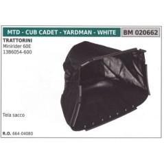 Tela Cesto MTD trattorino rasaerba tosaerba tagliaerba MINIRIDER 60E 020662 | NewgardenParts.com