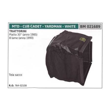 Canvas Korb MTD Rasentraktor Rasenmäher Mähwerk Flachmäher 30" 021689 | NewgardenParts.com