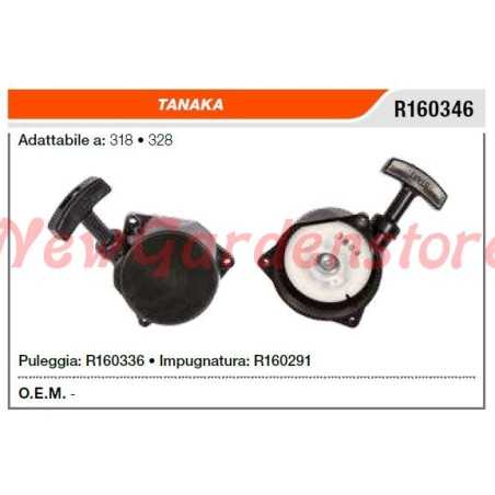 TANAKA brushcutter starter 318 328 R160346 | NewgardenParts.com