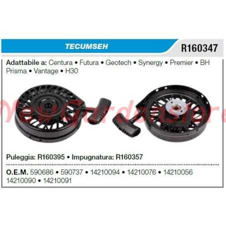 Starter TECUMSEH lawn tractor lawn mower centura futura R160347 | NewgardenParts.com