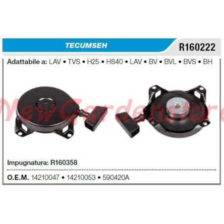 Starter TECUMSEH lawn tractor mower LAV TVS H25 R160222 | NewgardenParts.com