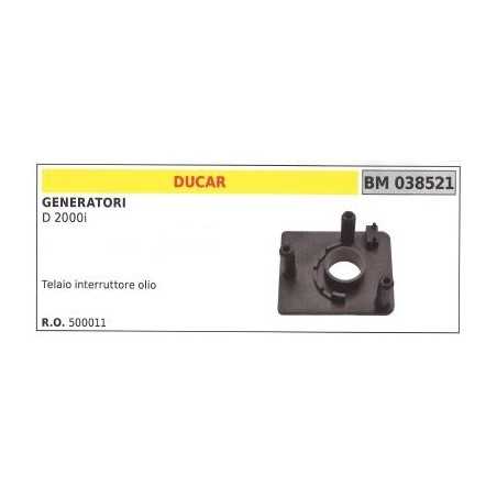 Telaio interruttore olio DUCAR per generatore D 2000i | NewgardenParts.com