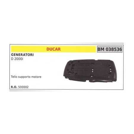 DUCAR upper engine frame for D 2000i generator | NewgardenParts.com