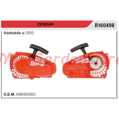 Avviamento ZENOAH motosega 2500 R160498 | NewgardenParts.com