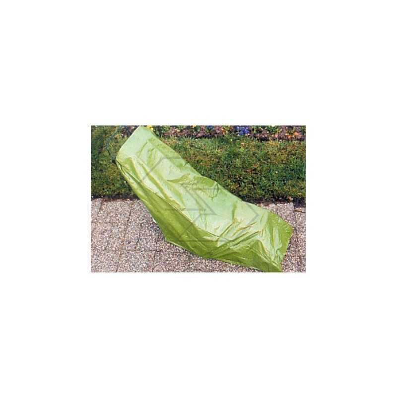 Lona verde de protección para cortacésped 183x117cm polietileno elástico antidesgarro
