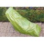 Lona verde de protección para cortacésped 183x117cm polietileno elástico antidesgarro