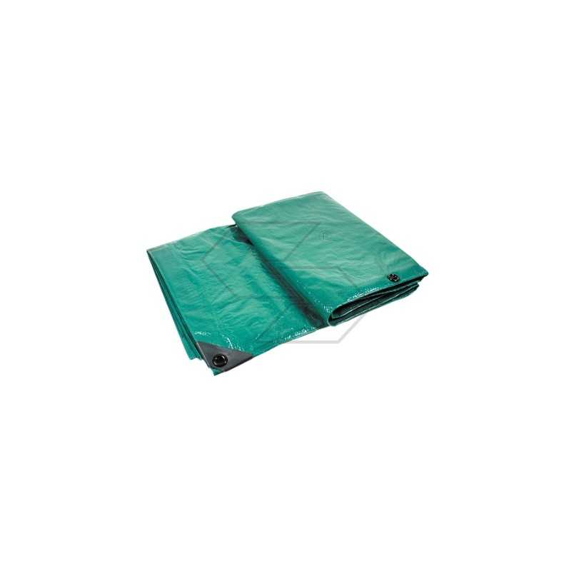 Telone occhiellato 6x10 m angoli rinforzati impermeabile lavabile antistrappo Telone occhiellato 6x10 m angoli rinforzati impermeabile lavabile antistrappo