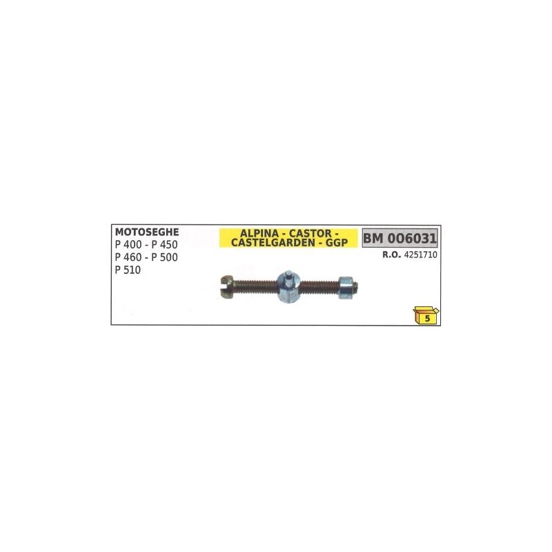 ALPINA tendeur de chaîne pour tronçonneuse P 400 450 460 500 510 006031