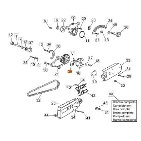 Umlenkriemenspanner Modelle 962TTA 963TTA ORIGINAL EMAK 52010036 | NewgardenParts.com