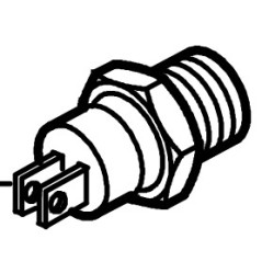 THERMO SWITCH S16286 80/70 EXCHANGER ORIGINAL GIANNI FERRARI 00.54.10.0054 | NewgardenParts.com