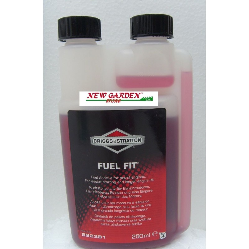 Additivo FUEL FIT speciale BRIGGS & STRATTON 250 ml macchine giardinaggio 992381