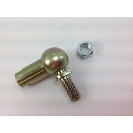 Cabeza de dirección tractor de césped rosca M10 CASTELGARDEN 22746600/0 100506