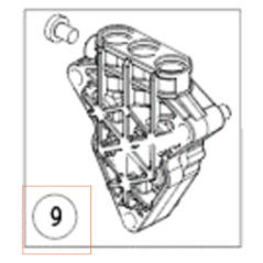 CULASSE 531259601 ORIGINALE HUSQVARNA | NewgardenParts.com