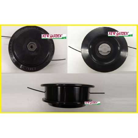Semi-automatic brushcutter head 8 x 1.25 left female 270403 | NewgardenParts.com
