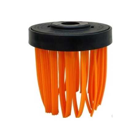 Bürstenkopf CALAMARI UNIVERSAL mit Kappe und 16 Nylon-Drähte CBH0116TR | NewgardenParts.com
