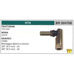 Steering head MTD lawn tractor rider lawn mower mower 723-019 004768 | NewgardenParts.com