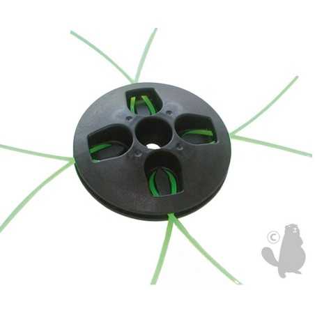 TRIMMERKOPF UNIVERSAL RIF 1602837 KOMPATIBEL TECOMEC | NewgardenParts.com