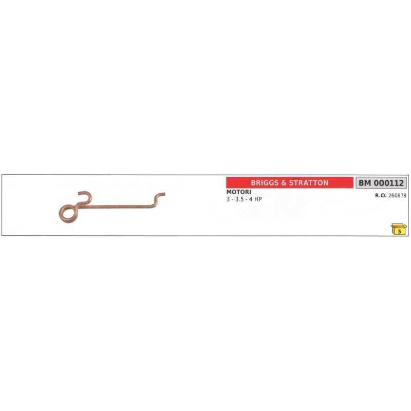 BRIGGS & STRATTON Gashebelfeder für Rasenmähermotor 3-3,5 PS 000112