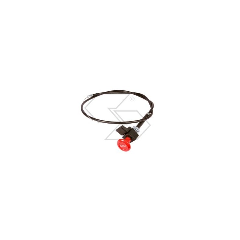Stop rod for engine or starter with harmonic wire various models NEWGARDENSTORE