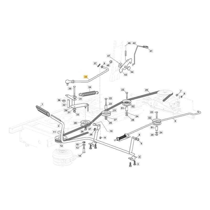 ORIGINAL STIGA lawn tractor puller 1330m - 84mt 382820016/1