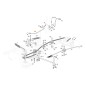 ORIGINAL STIGA lawn tractor puller 1330m - 84mt 382820016/1