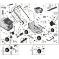 ORIGINAL ACTIVE 71 mm pulley transmission lawn mower mower 050003