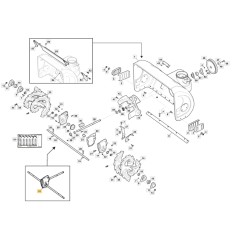 Original STIGA drive for snow plow ST 6276 PB 118820820/0 | NewgardenParts.com