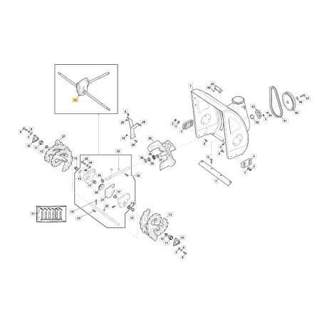 Tracción ORIGINAL STIGA quitanieves AS 56 P - SNC 56 P - ST 3256 P 118821091/0 | NewgardenParts.com
