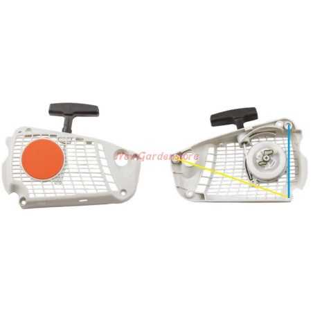 Starter recoil starter compatible with MS211 Stihl chainsaw | NewgardenParts.com